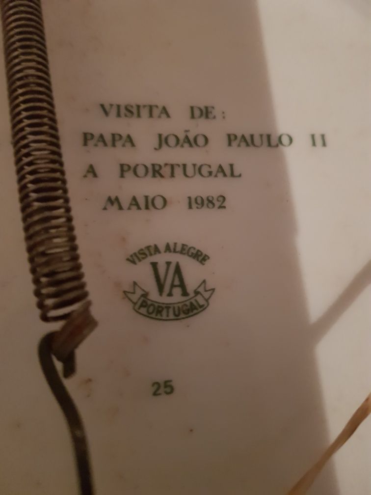 Lembrança do Papa João Paulo II - Vista Alegrep