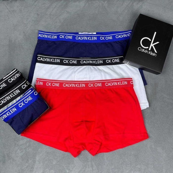 Чоловічі боксери Calvin Klein One повномірні. Мужские трусы, хлопок