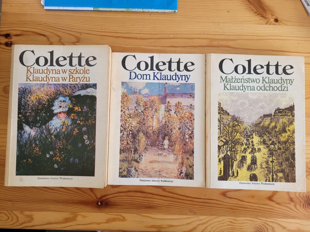 Colette 3 części Klaudyna w szkole Małżeństwo Klaudyny Dom Klaudyny