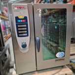 Forno convetor misto Rational a gás 10 níveis GN 1/1 SCC101G