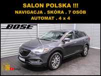 Mazda CX-9 AUTOMAT + Salon POLSKA + Gaz LPG + Navigacja + Skóra + 7 OSÓB !!!