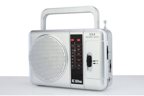 Radio przenośne ELTRA TOLA 9708 Srebrne