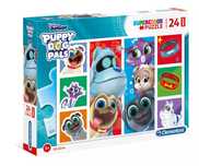 Puzzle maxi 24 elementy. Supercolor. Bingo i Rolly w akcji. Clementoni