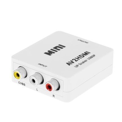 Konwerter Av Rca Chinch Cvbs + Audio -  Hdmi