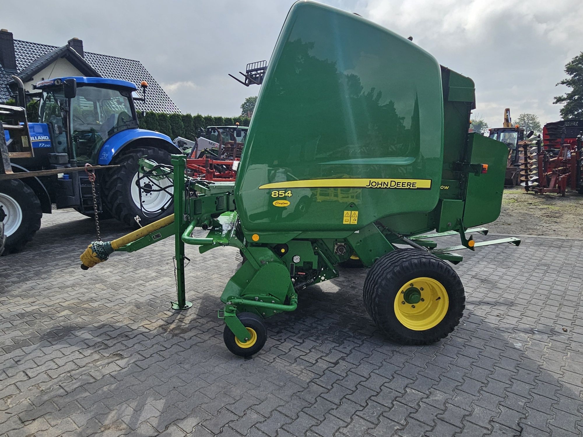 Piękny John Deere 854 Roto Flow Oryginał Rok 12 Faktura