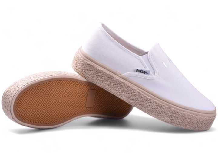 Buty Damskie Lee Cooper Espadryle Wsuwane Trampki 2430 platforma r.41