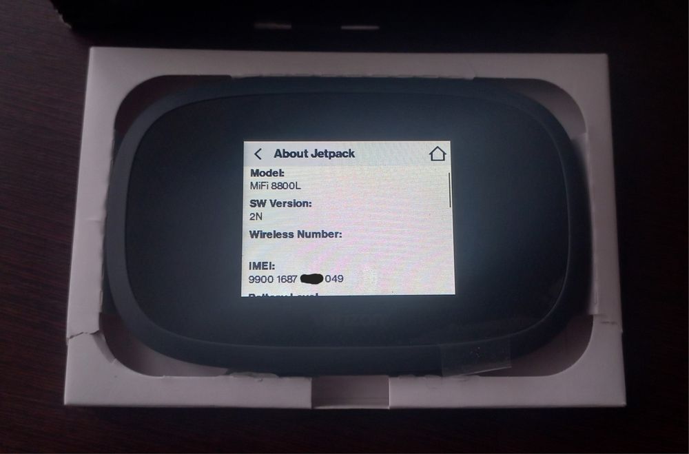 Verizon Jetpack 8800L Inseego Novatel HotSpot MiFi модем роутер 4G