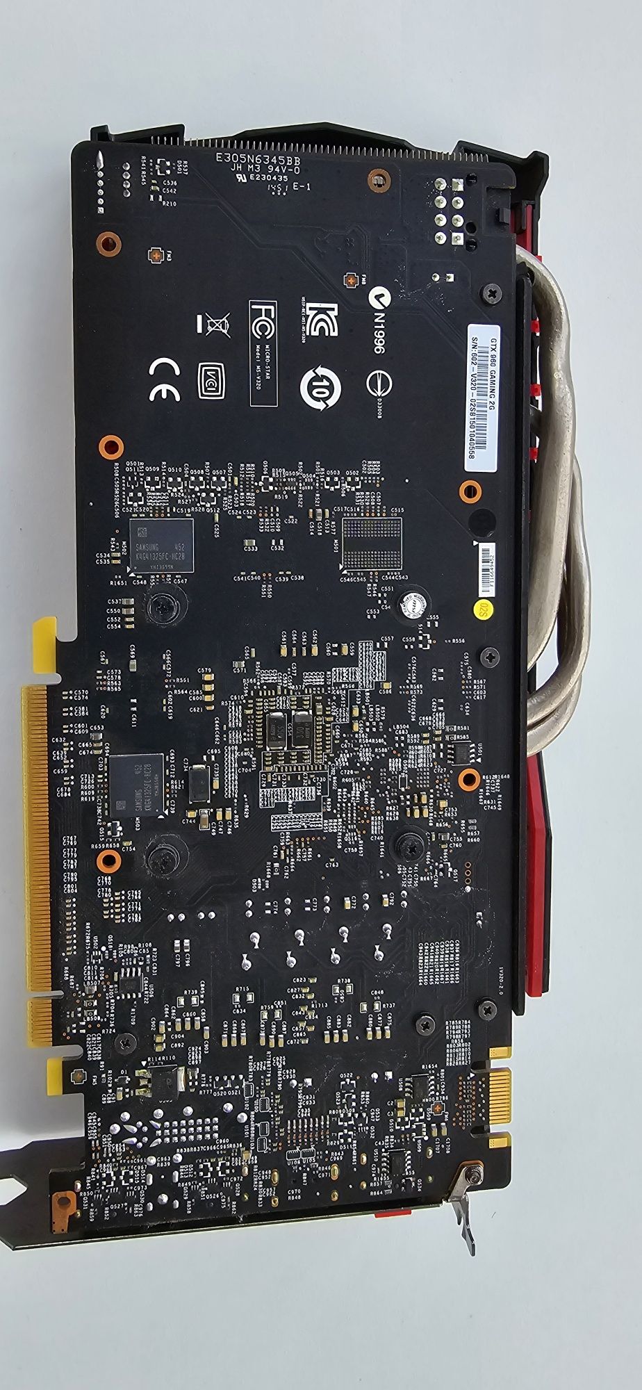 Gtx 960  ge force placa gráfica