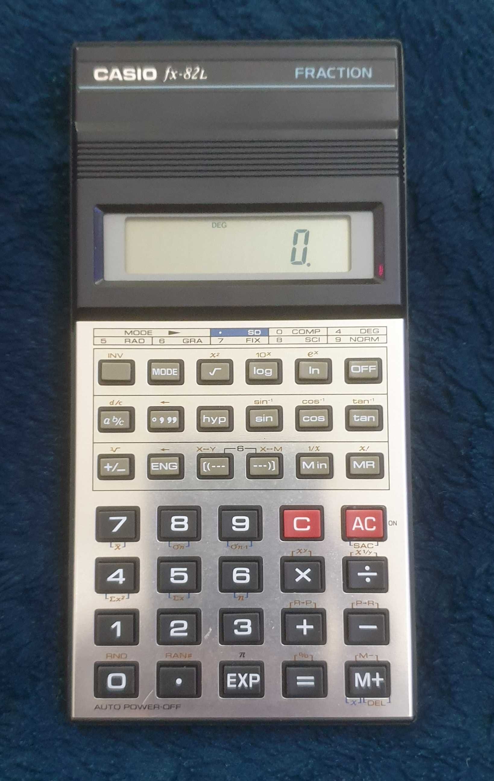 CASIO FX-82L Naukowy kalkulator frakcji
