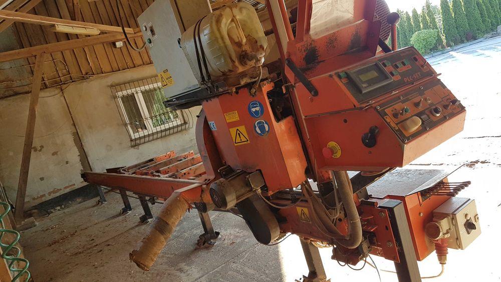 Trak Wood-Mizer LT40/obrzynarkę dwustronną ZM Jabłoński ODW -40TD