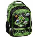 Minecraft Plecak Szkolny Paso Klasa 1-3 + Worek na Buty - (Gratis)