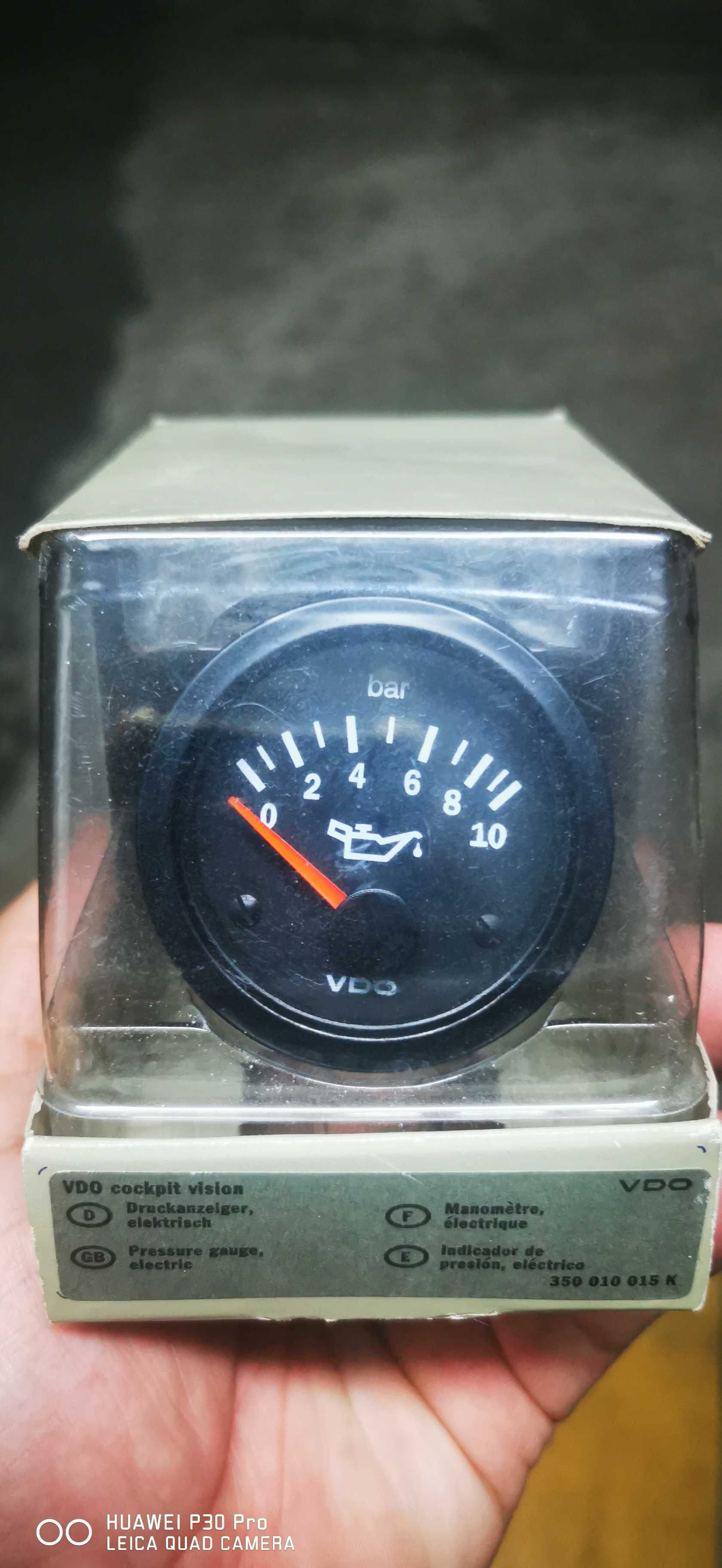 Manómetro VDO Pressão óleo