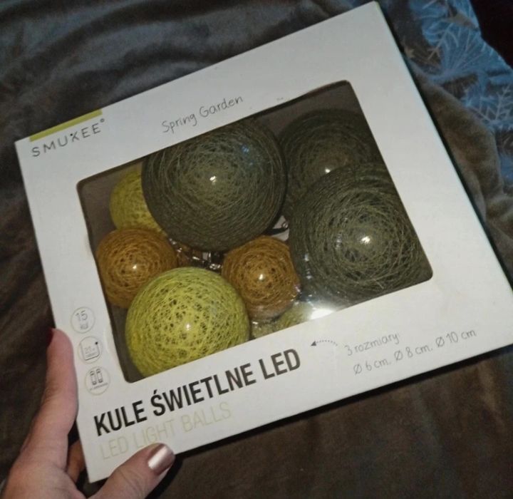 Kule świetlne led Spring Garden Smukee