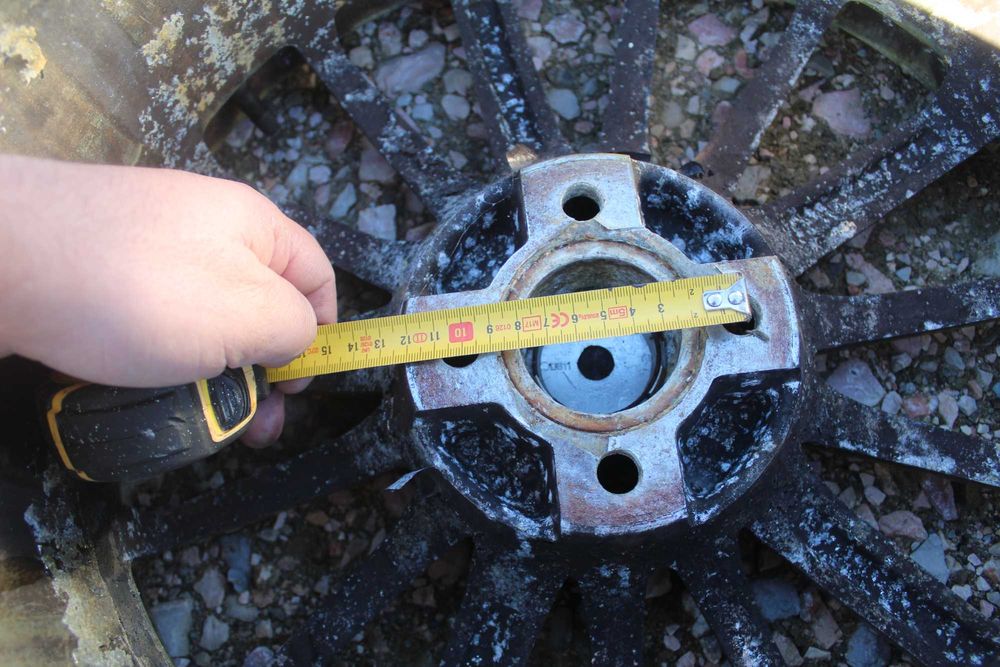 Jantes 4x100 R17 com pneus