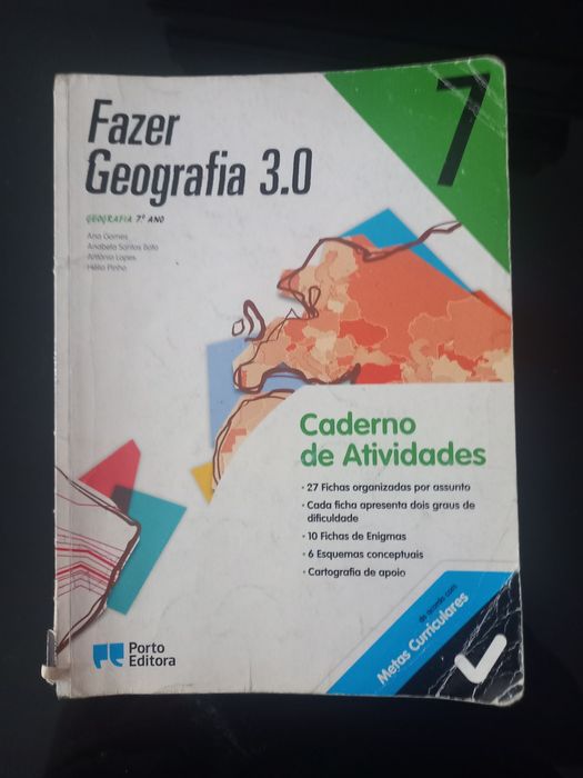 Caderno de atividades - Geografia 7.⁰ ano