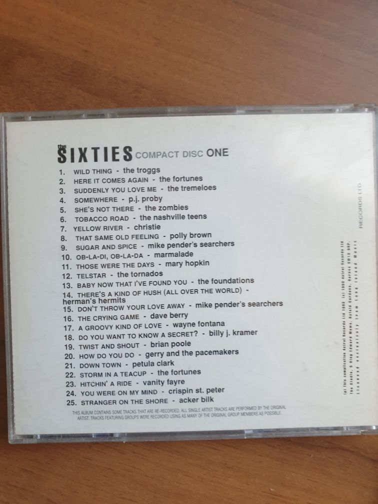 The Sixties 25 classic hits kolekcja 8 cd