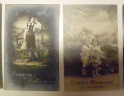 20 cartas e postais.