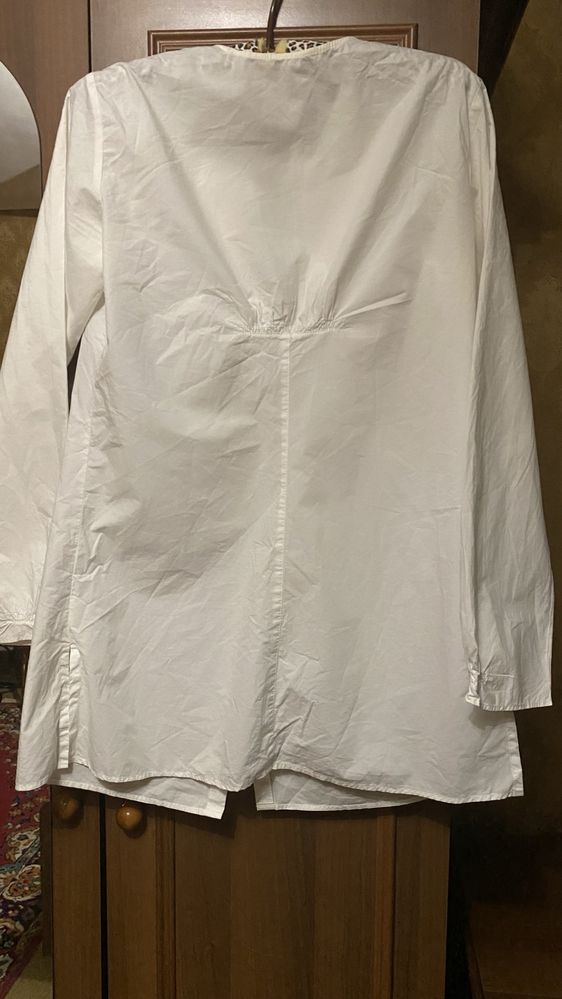 Marc OPolo белая удлиненная рубашка, блузка, туника оригинал