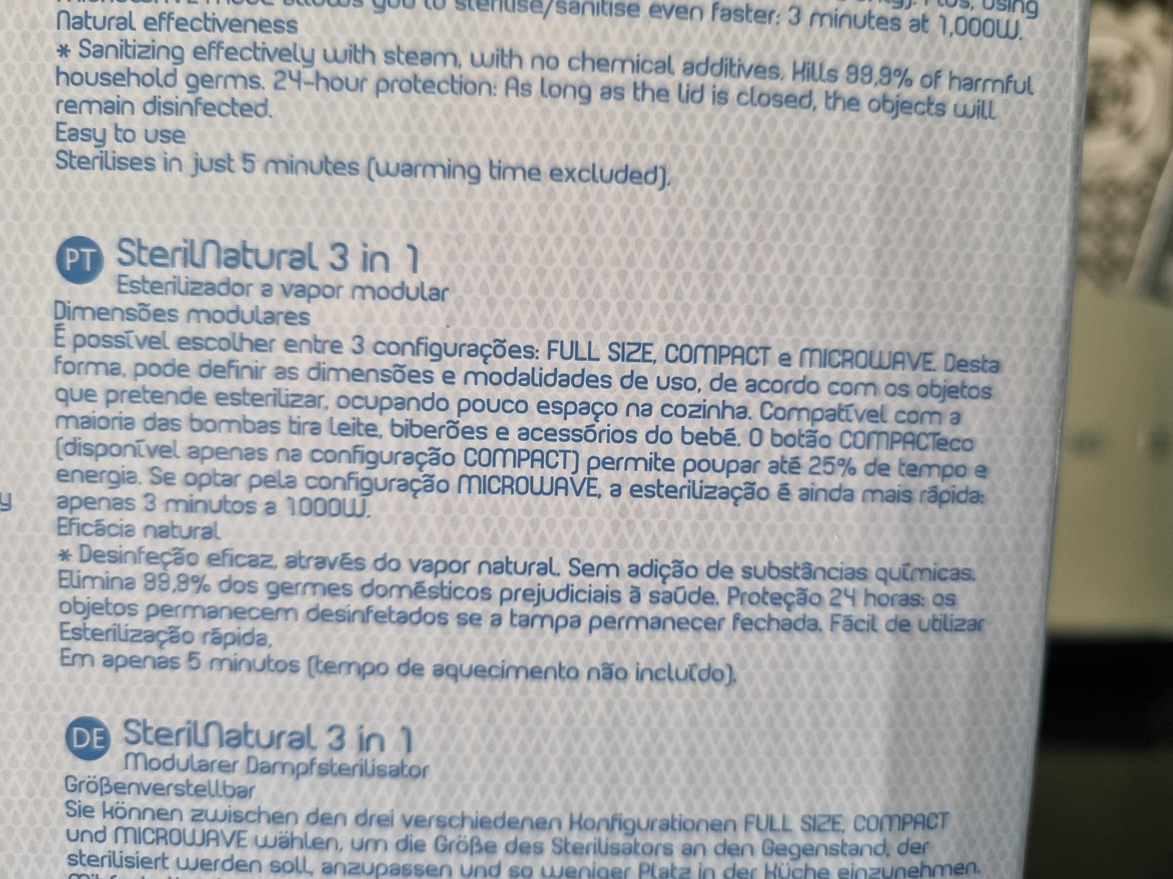 Chicco Esterilizador Elétrico 3 Em 1