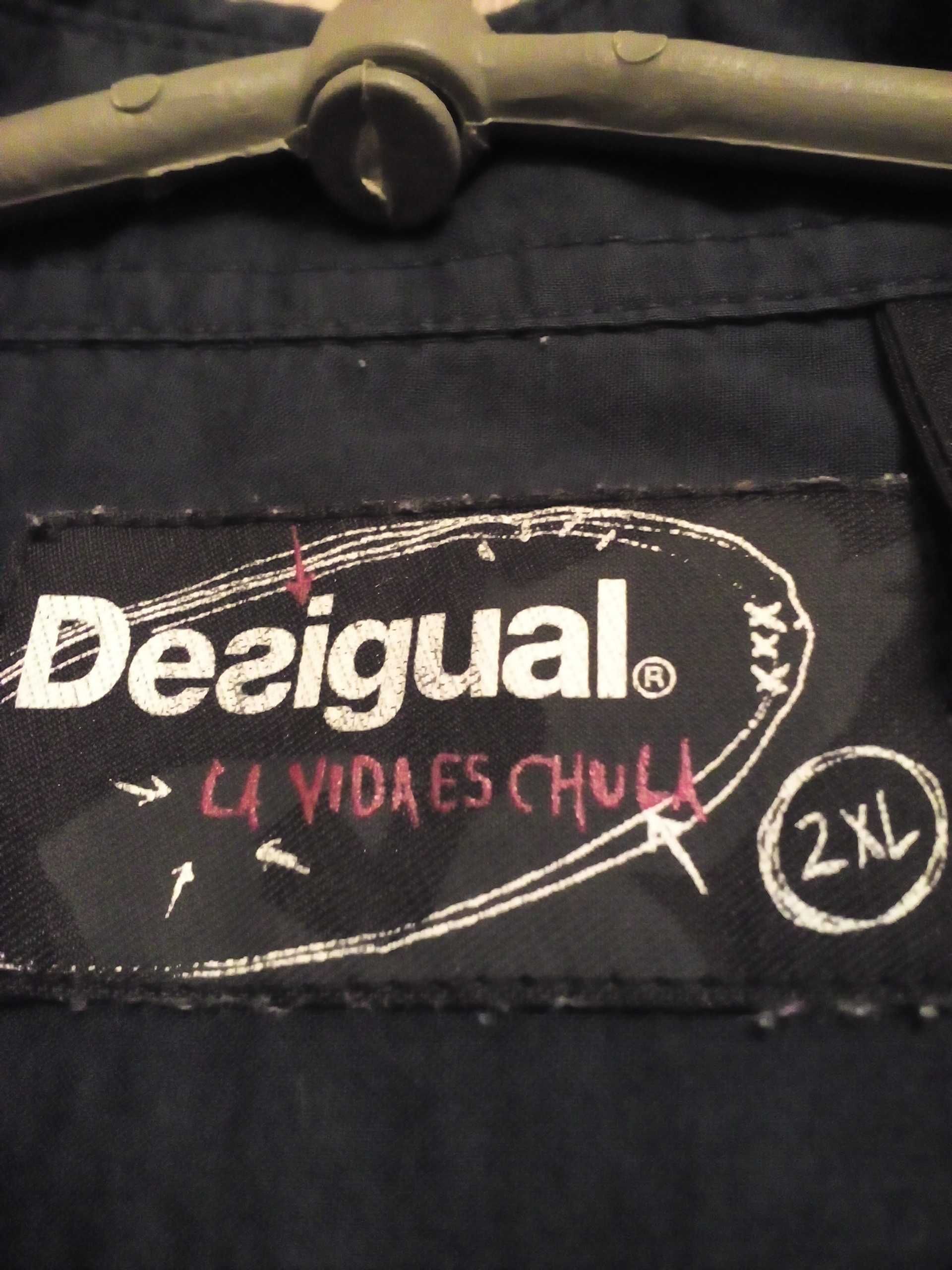 Стильная мужская рубашка Desigual р.52-54 100% хлопок