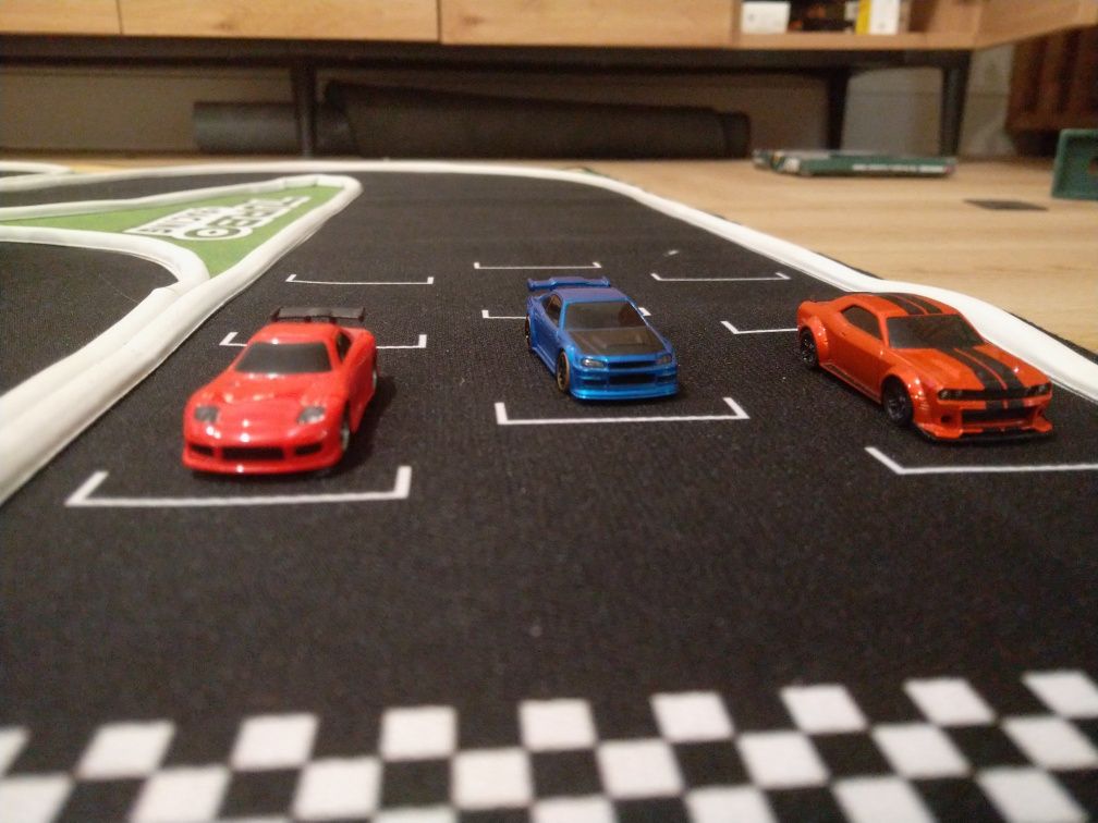 Tor i  Trzy auta RC Turbo Racing 1:76 drift ,traxxas arrma axial