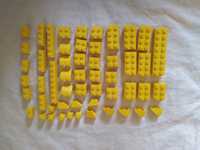 Klocki LEGO konstrukcyjne żółte