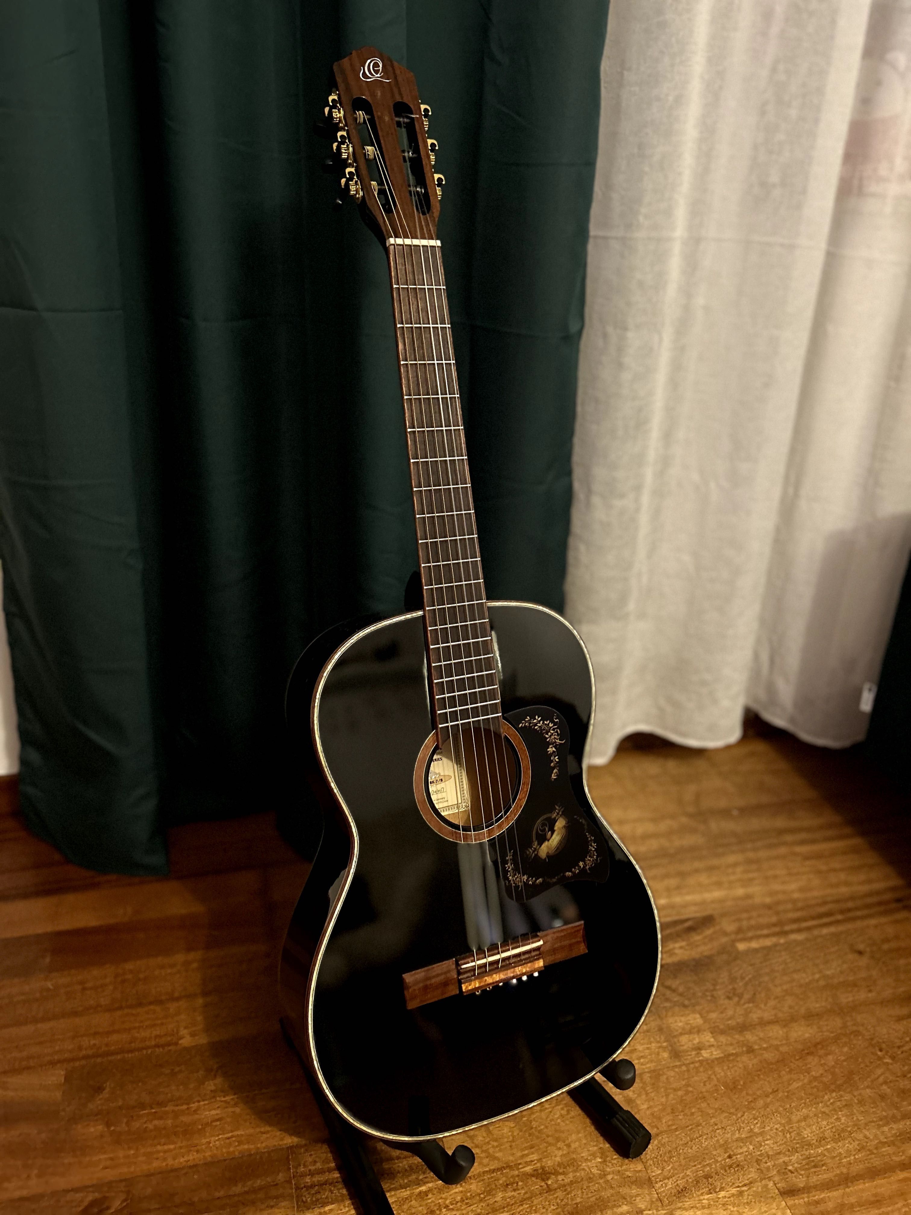 Gitara klasyczna ORTEGA 7/8 R221 Nowe struny, Piękne brzmienie