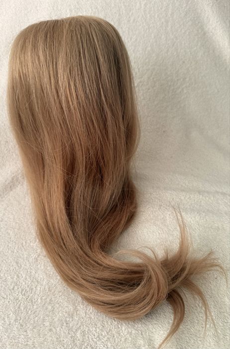 Peruka topper jakość premium. Śliczny blond. Włosy naturalne.