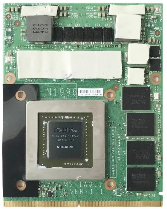 Відеокарта до ноутбука MXM 3.0 апгрейд NV Geforce GTX 870M 6Gb DDR5