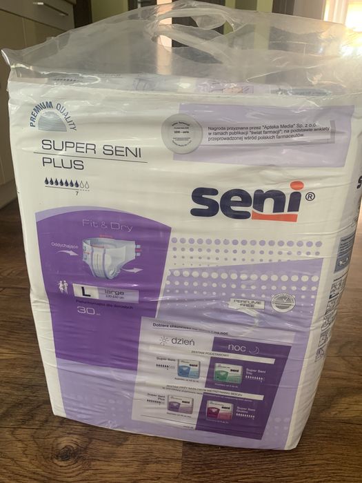 Pampersy Super Seni Plus L 100-150