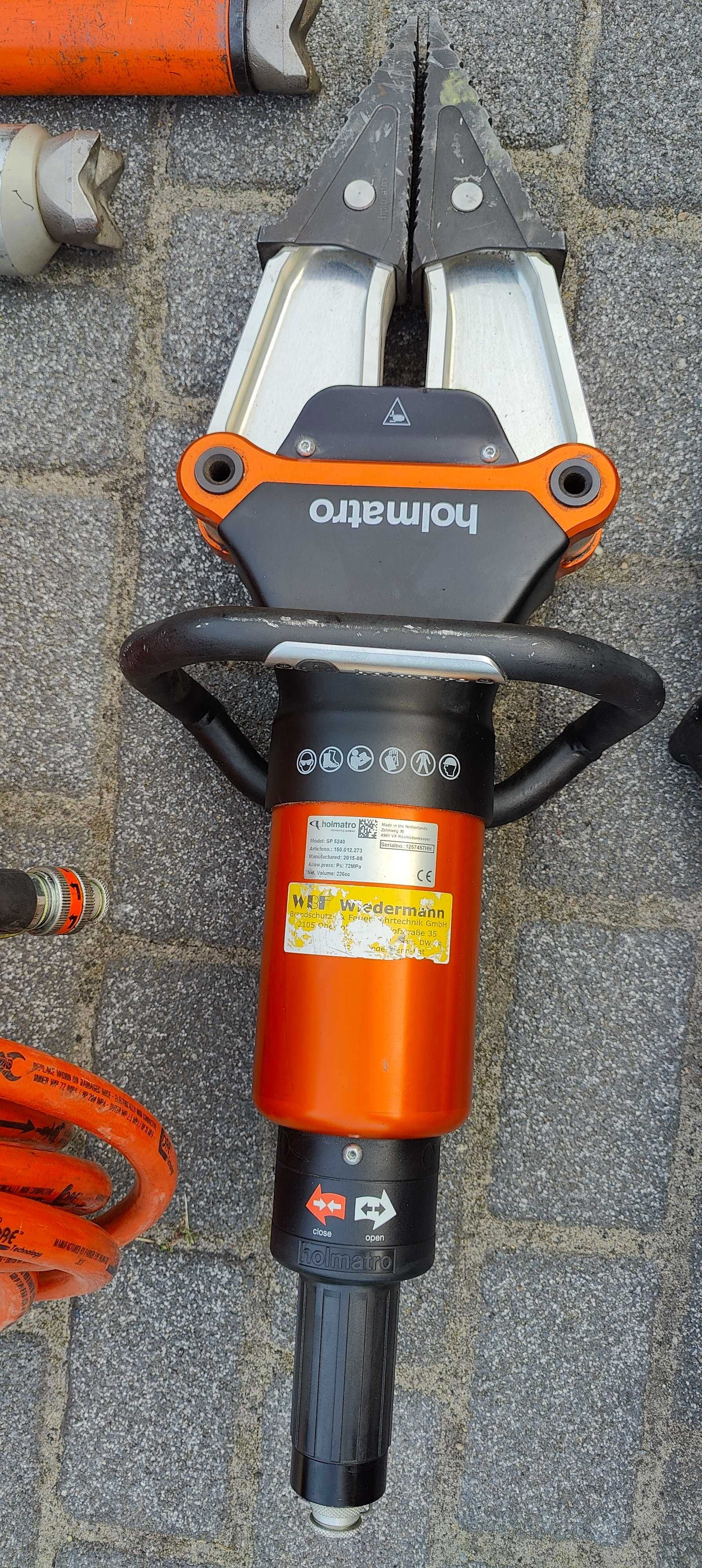 Narzędzia hydrauliczne Holmatro CORE zestaw w stanie idealnym
