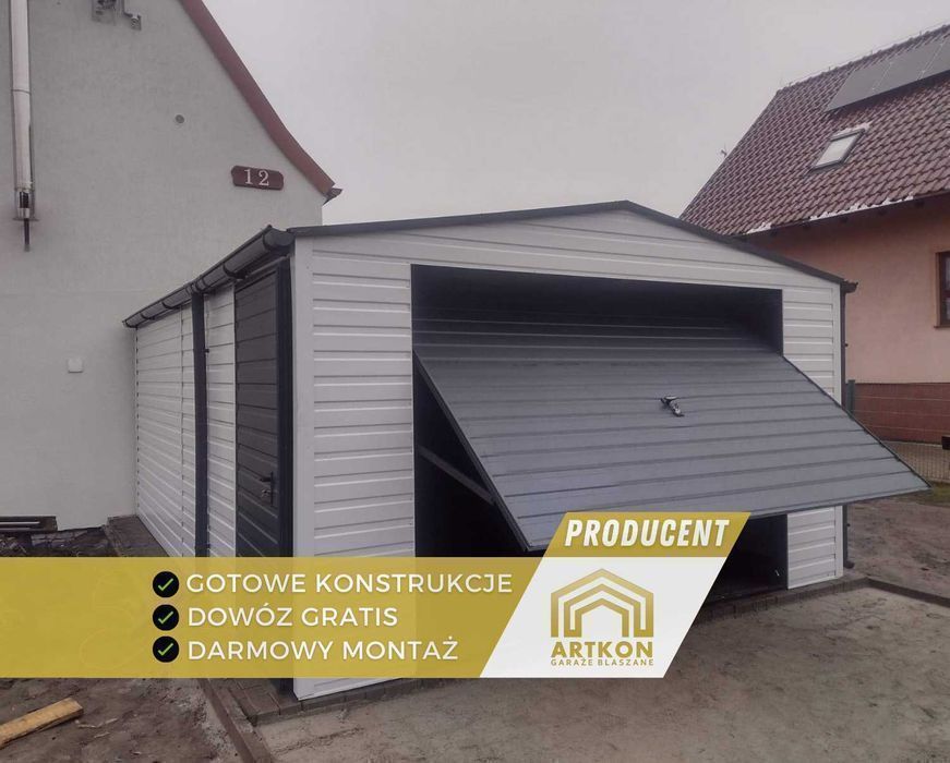 Garaż blaszany | Garaz blaszany | Blaszak | Garaże blaszane Na wymiar
