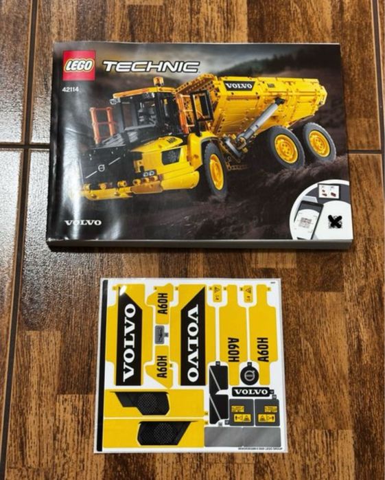 Lego Technic 42114 instrukcja + naklejki