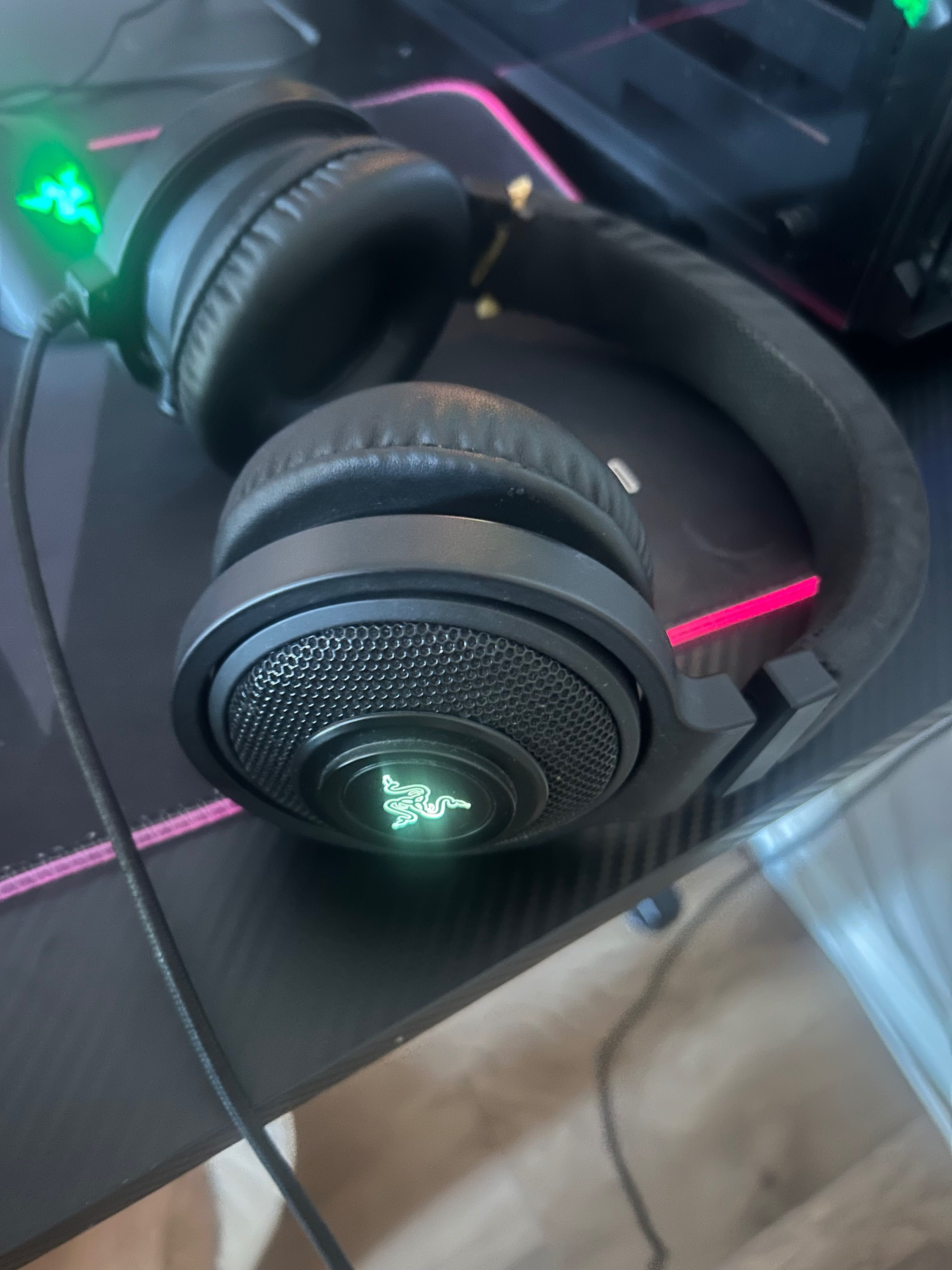 Słuchawki Razer kraken v2 z mikrofonem