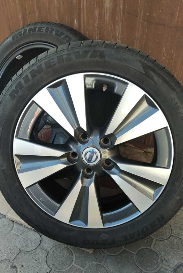 Диски nissan leaf Tekna Qashqai juke під гуму 215/50R17  5*114.3
