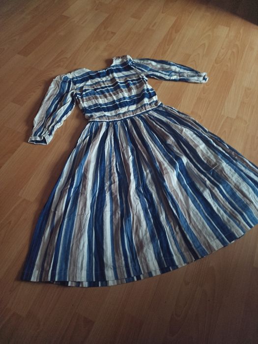 Sukienka vintage w paski M