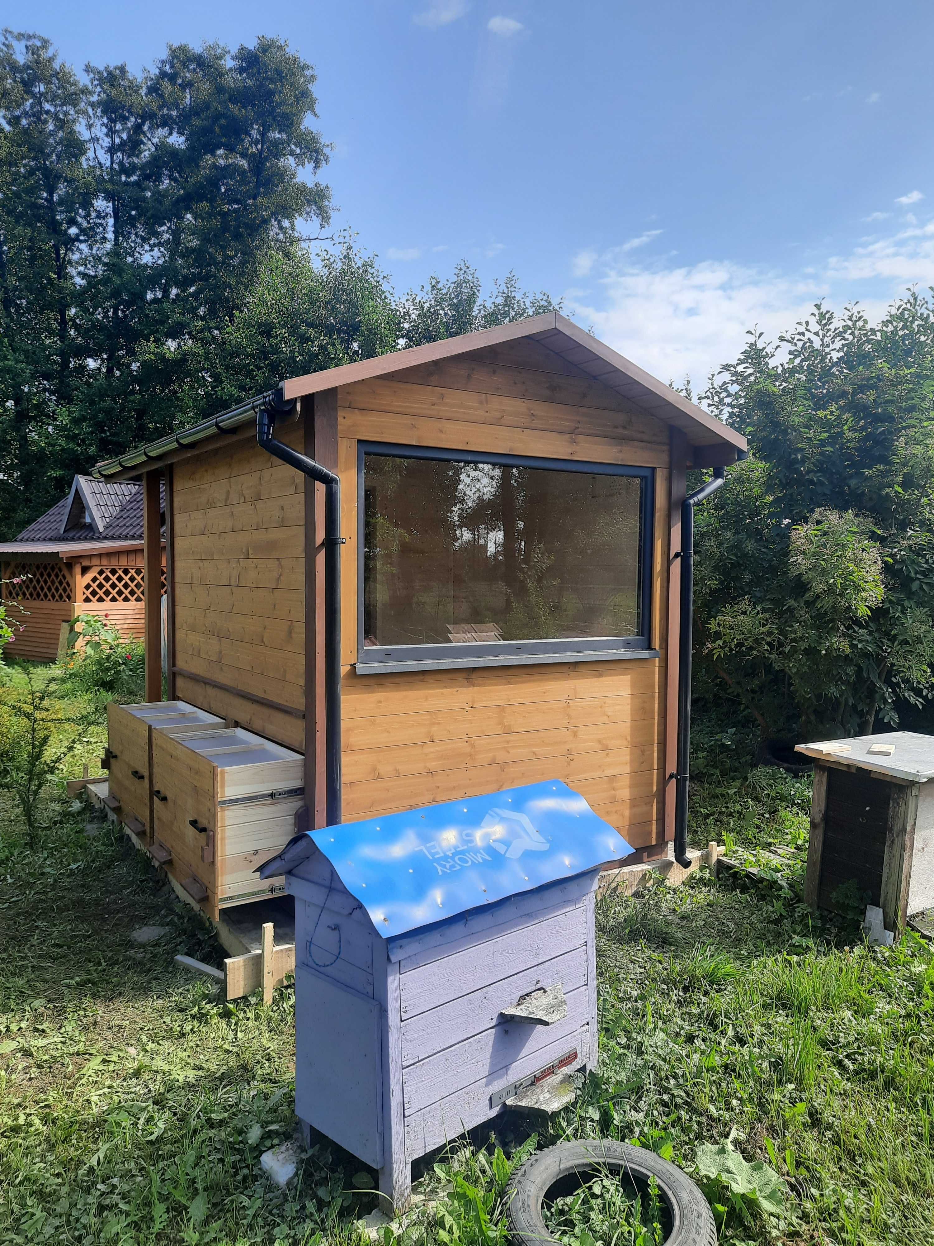 Domek do apiterapii sauny bienenhaus  apidomček  uloterapii api domki