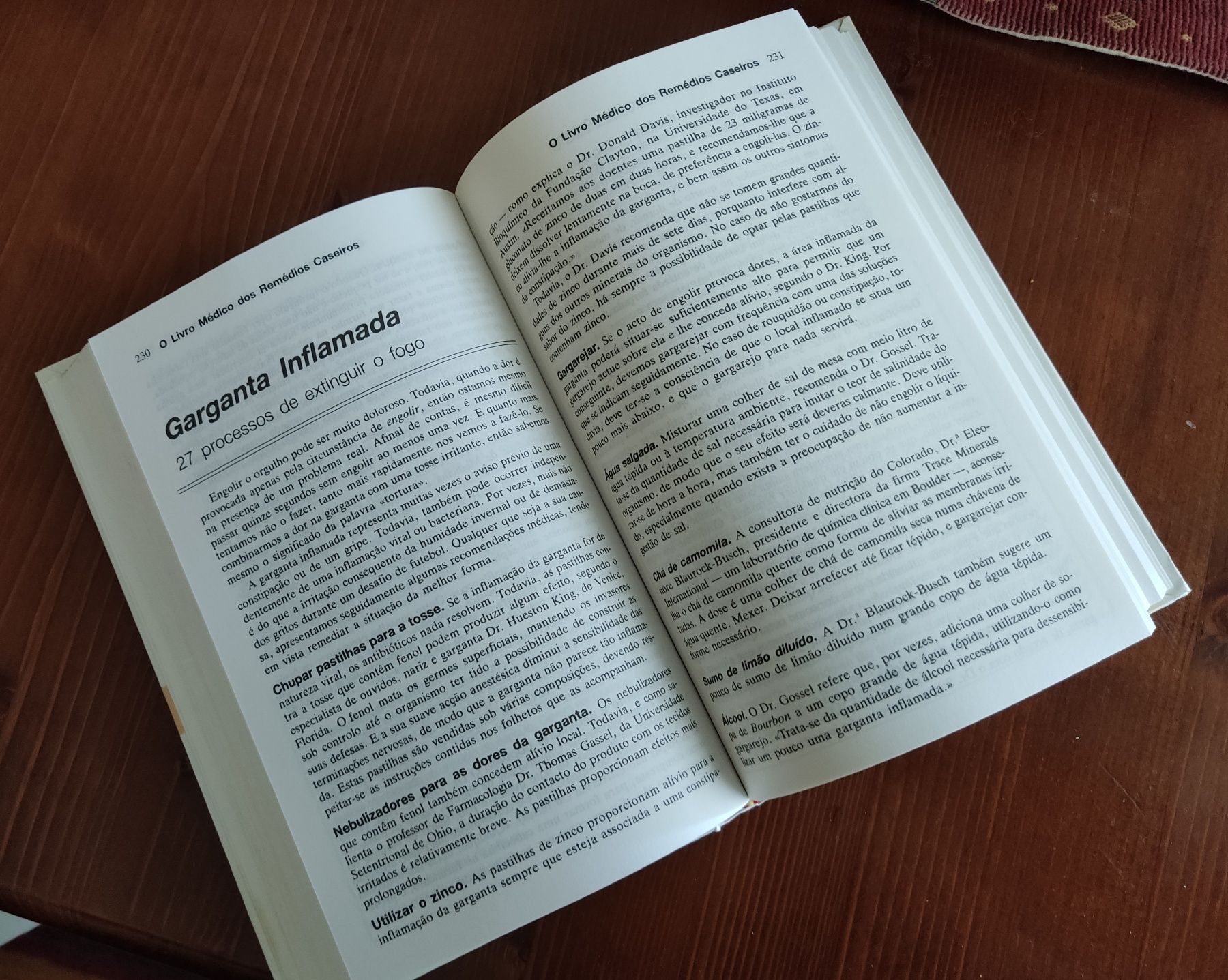 Livro dos remédios caseiros
