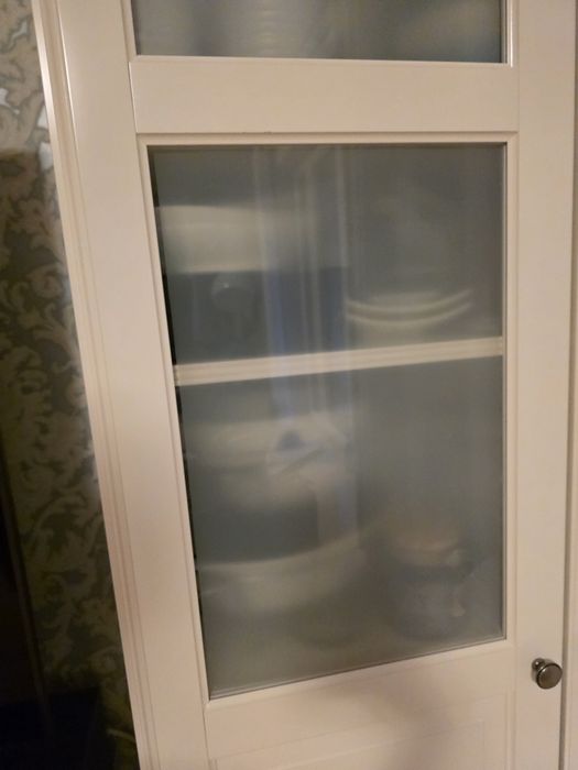 Ikea witryna biała Liatorp . Biblioteczka  Kredens
