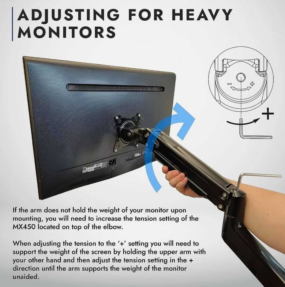 Suporte de Monitor Invision MX450