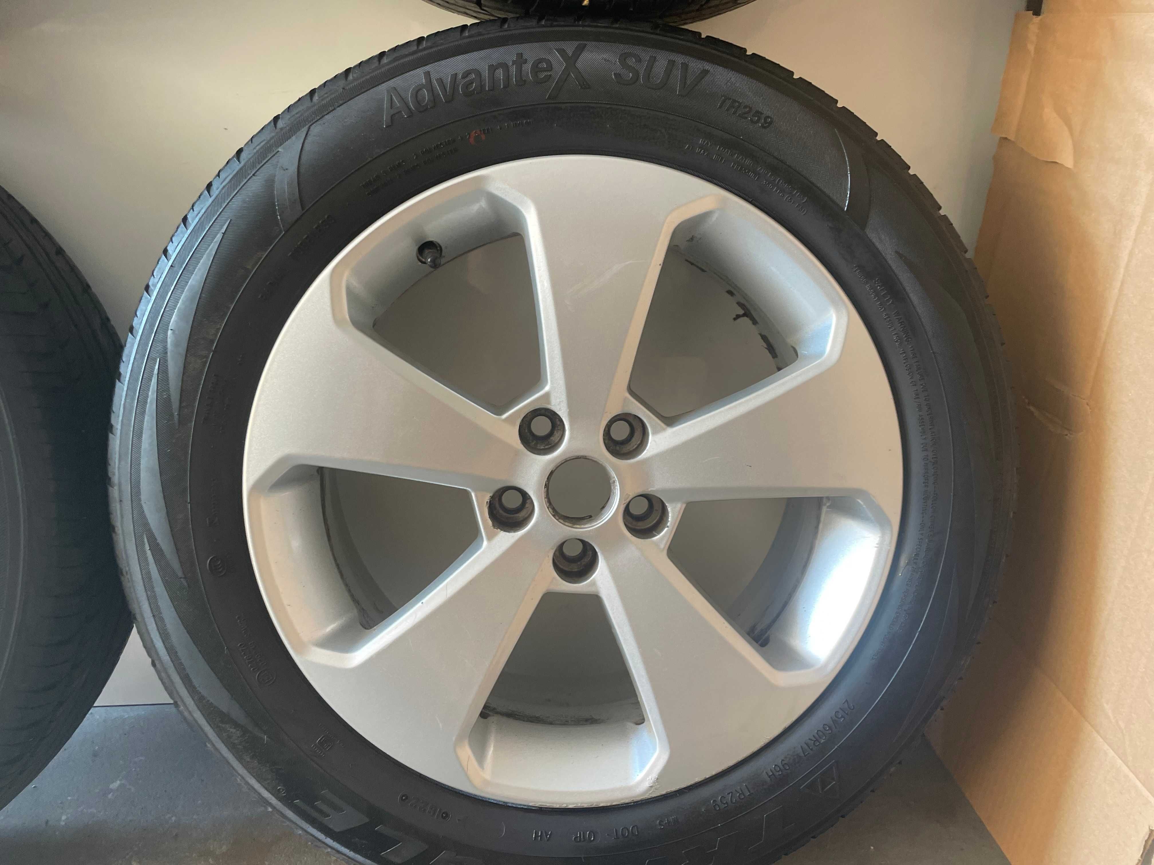 Opel Mokka Felgi Aluminiowe 17 Et38 Alufelgi 5x105 Komplet Felg R17
