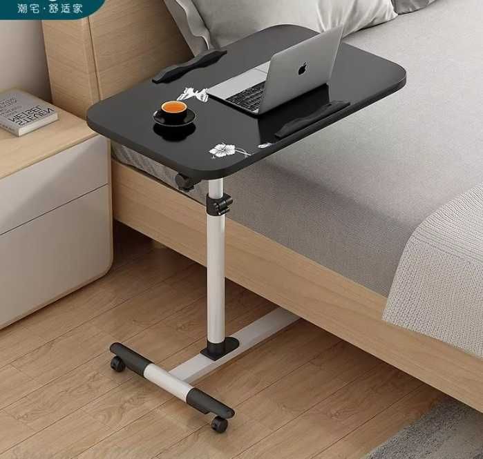 Стіл для ноутбука трансформерПоворот360° металлКорпус Коліщата 60х40см