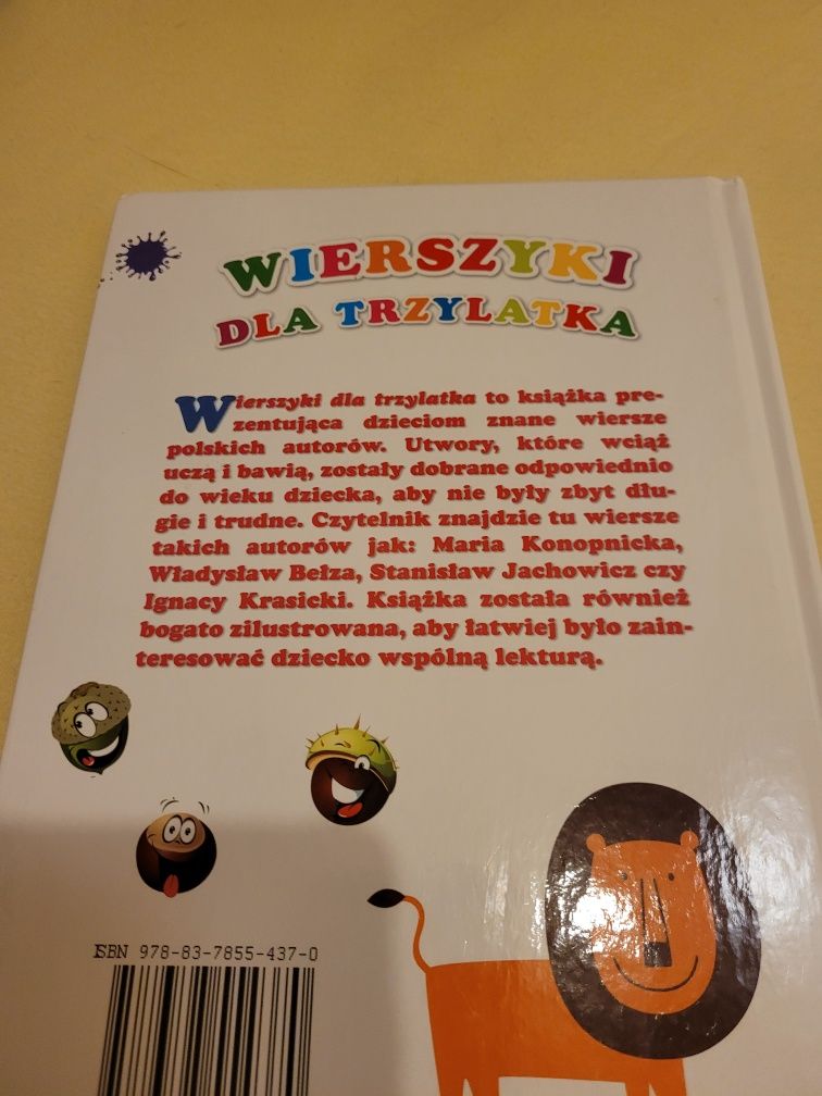 Wierszyki dla trzylatka