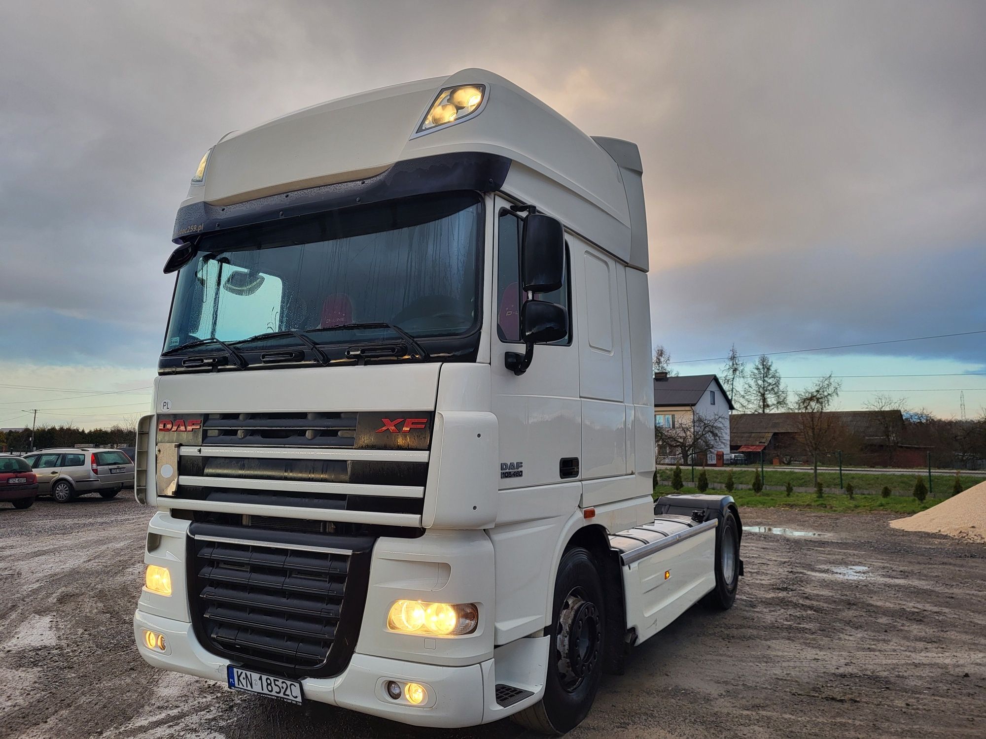 Daf xf 105 460 standard/super space cab/manual/retarder/