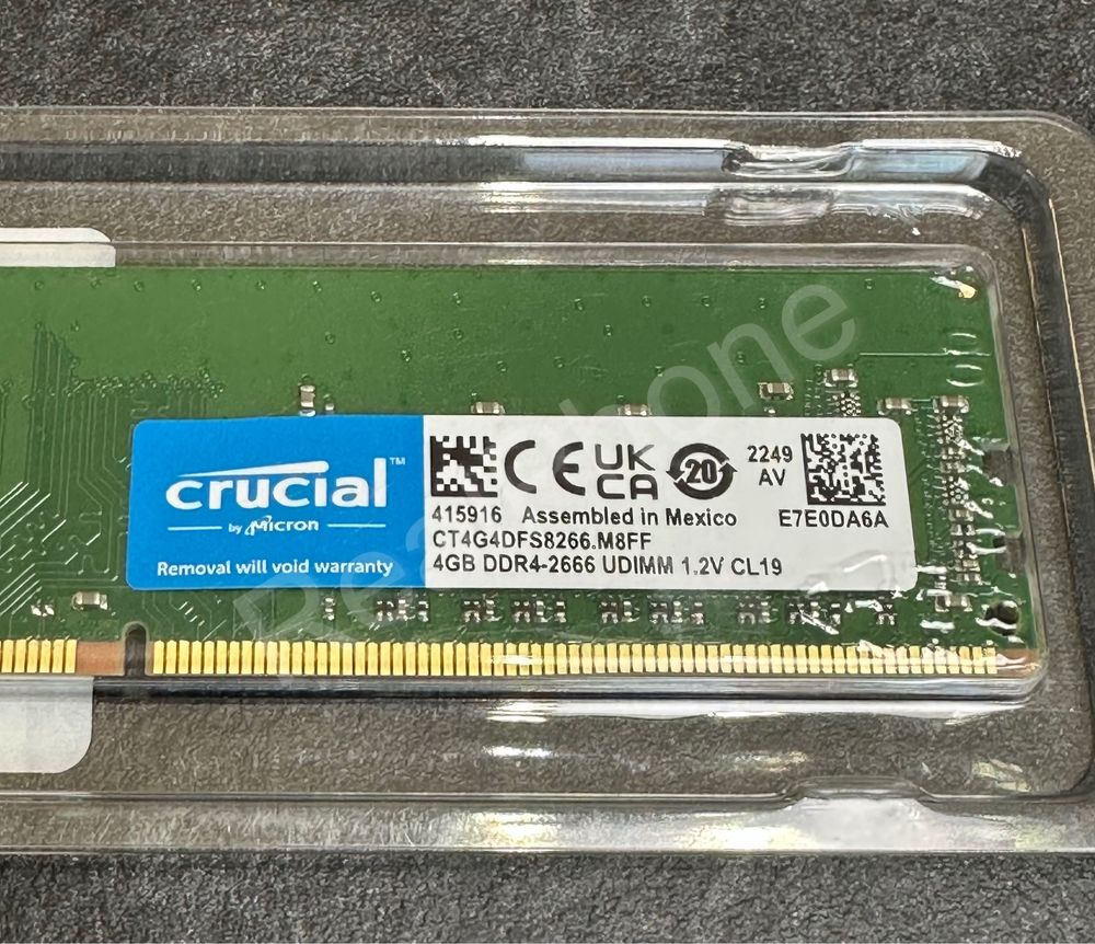 Оперативна пам'ять Crucial 4 GB DDR4