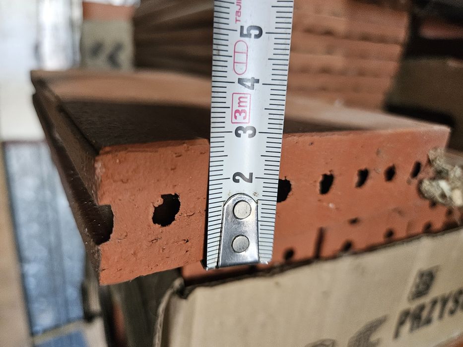 Płytki klinkierowe, parapet itp