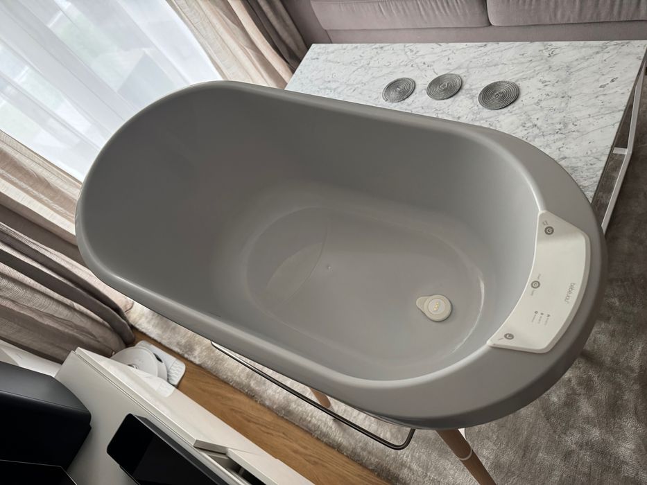 Bebe-jou Stojak i wanienka z czujnikiem temp wody, otoczenia i timerem