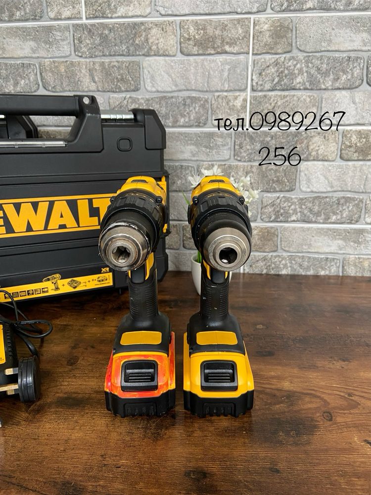 Шуруповерт безщітковий, дриль ударная,DEWALT DCD778 2 X 5.0AH з АНГЛІЇ