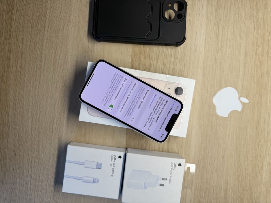 iPhone 13 mini 128gb różowy bateria 100% komplet