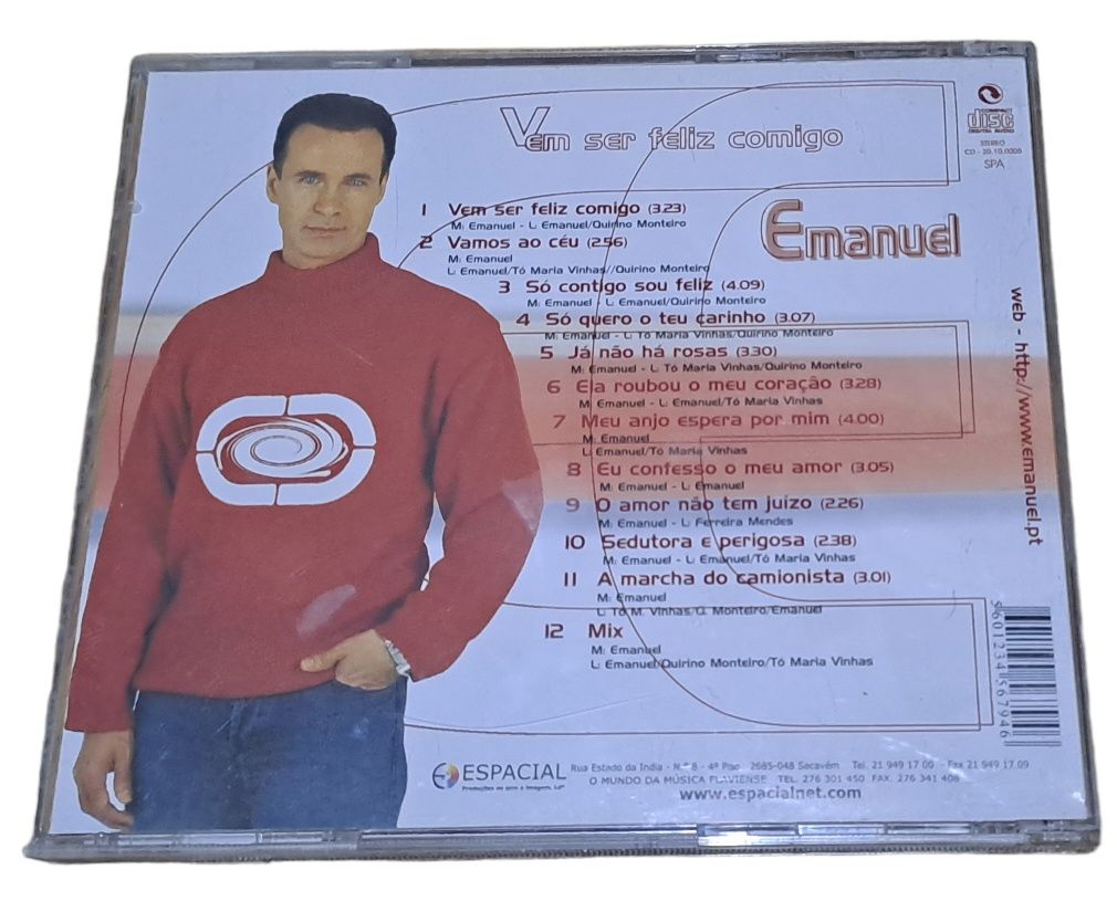 CD - Emanuel – Vem ser Feliz Comigo